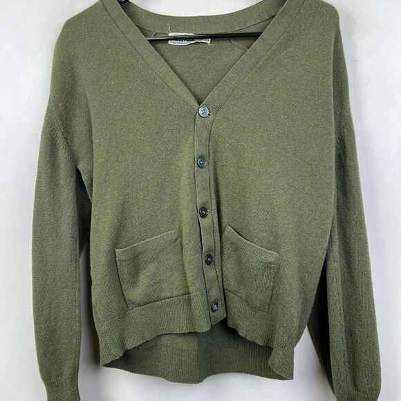 Vintage 80s Heeseman Coxmoor Wool Cardigan size 40 (M) - Picture 2 of 8